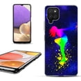 thumbnail image 1 of Slim-Fit Lightweight Protective Phone Case for Samsung Galaxy A42 5G, by OneToughShield ® - Cosmos Dance, 1 of 3