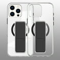 thumbnail image 1 of Slim Fit Phone Case for Apple iPhone 15 Pro Max, Clear Back Shockproof iPhone 15 Pro Max Case Compatible with MagSafe, Hand Strap & Stand Feature, Premium TPU iPhone 15 Pro Max Cover,Black, 1 of 7