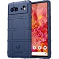 thumbnail image 1 of Slim Fit Phone Case for Google Pixel 6 Pro,Rugged Shield Durable Case with Military Grade Shockproof Protection,Drop-Tested and Camera Lens Protection Cover for Pixel 6 Pro,HD Blue, 1 of 16