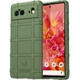 thumbnail image 1 of Slim Fit Phone Case for Google Pixel 6 Pro,Rugged Shield Durable Case with Military Grade Shockproof Protection,Drop-Tested and Camera Lens Protection Cover for Pixel 6 Pro,HD Green, 1 of 16