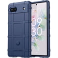 thumbnail image 1 of Slim Fit Phone Case for Google Pixel 6a, Rugged Shield Durable Phone Case with Military Grade Shockproof Protection and Screen Camera Protective Cover for Google Pixel 6a, HD Blue, 1 of 16
