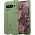 thumbnail image 1 of Slim Fit Phone Case for Google Pixel 7 Pro,Rugged Shield Durable Case with Military Grade Shockproof Protection,Great Grip and Camera Lens Protection Cover for Pixel 7 Pro,HD Green, 1 of 16