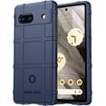 thumbnail image 1 of Slim Fit Phone Case for Google Pixel 7A,Rugged Shield Phone Case with Military Grade Shockproof Protection,Drop-Tested and Camera Lens Protection for Google Pixel 7A,HD Blue, 1 of 14