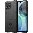 thumbnail image 1 of Slim Fit Phone Case for Motorola Moto G72, Rugged Shield Phone Case with Military Grade Shockproof Protection and Camera Lens Protection Cover for Moto G72, HD Black, 1 of 16