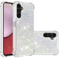 thumbnail image 1 of Slim Fit Phone Case for Samsung Galaxy A14, Glitter Liquid Quicksand Effect Silicone Soft TPU Case with Camera Lens and Screen Protection for Galaxy A14 5G/4G,LSWT Colorful, 1 of 14