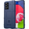 thumbnail image 1 of Slim Fit Phone Case for Samsung Galaxy A53 5G,Rugged Shield Durable Case with Military Grade Shockproof Protection,Drop-Tested and Camera Lens Protection Cover for Galaxy A53 5G, HD Blue, 1 of 16