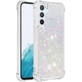 thumbnail image 1 of Slim Fit Phone Case for Samsung Galaxy A54 5G, Glitter Liquid Quicksand Effect Silicone Soft TPU Case with Camera Lens and Screen Protection for Galaxy A54 5G,LSWT Colorful, 1 of 6