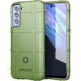 thumbnail image 1 of Slim Fit Phone Case for Samsung Galaxy S21 FE (Not S21),Rugged Shield Durable Case with Military Grade Shockproof,Drop-Tested and Camera Lens Protection Cover for Galaxy S21 FE,HD Green, 1 of 7