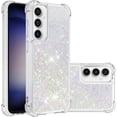 thumbnail image 1 of Slim Fit Phone Case for Samsung Galaxy S23 FE, Glitter Liquid Quicksand Effect Silicone Soft TPU Case with Camera Lens and Screen Protection Case for Galaxy S23 FE,LSWT Colorful, 1 of 14