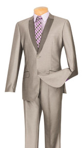 Men's Mauve Ultra Slim Fit Prom Suit