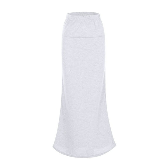 Slim Fit Ruched Pencil Skirts For Women High Waisted Elastic Band Bodycon Shirring Skirt With Plus Size Maxi Length Skirt Shorts Bed Skirt Wrap around Punk Skirt Pleated Midi Skirt Ballet Skirts