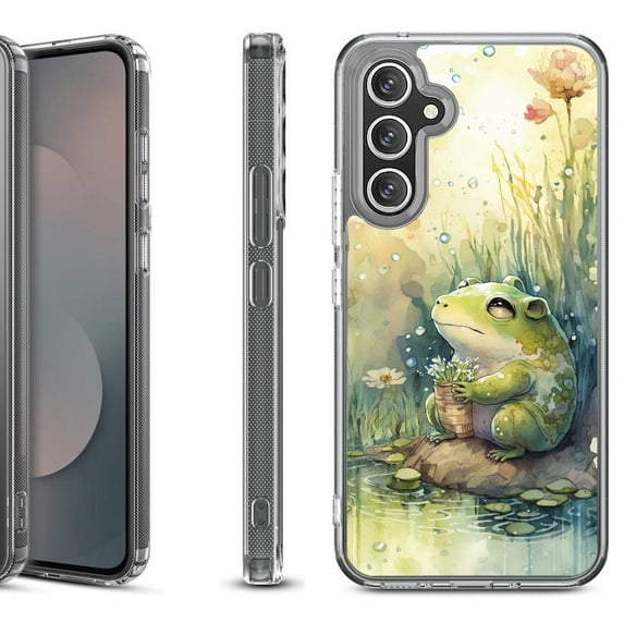 Shockproof Protective Phone Case Cover for Samsung Galaxy S25 FE, by OneToughShield - Frog