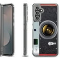 thumbnail image 1 of Shockproof Protective Phone Case Cover for Samsung Galaxy S25 FE, by OneToughShield - Vintage Camera, 1 of 5