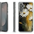 thumbnail image 1 of Shockproof Protective Phone Case Cover for Samsung Galaxy S25 FE, by OneToughShield - Abstract Daisy, 1 of 5