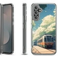 thumbnail image 1 of Shockproof Protective Phone Case Cover for Samsung Galaxy S25 FE, by OneToughShield - Kyoto Summer, 1 of 5