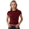 thumbnail image 1 of Slim Fit Soft Touch Cotton Crew Neck T-Shirt, 1 of 5