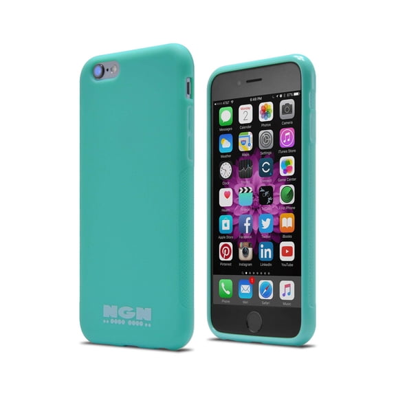 Slim-Fit Ultra-Grip TPU Case for iPhone 6 and 6s / Deco Turquoise