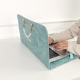 thumbnail image 1 of Slim Foldable Laptop Briefcase for Travel & Work, Lightweight & Stylish PU Leather Protective Sleeve with Handle, Secure Carry for Commuting and Daily Office Use, 1 of 10