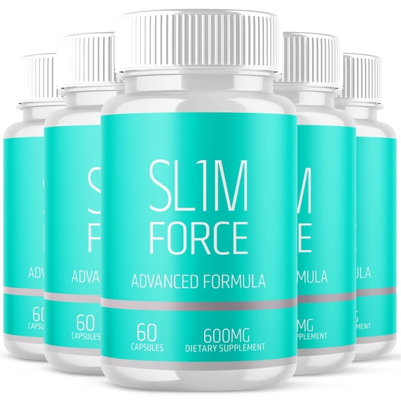 Slim Force Advanced Formula Pills Supporting Energy and Healthy Lifestyle 300 Capsules