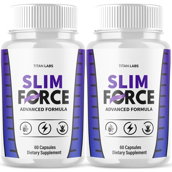 Slim Force Advanced Formula Pills Supporting Your Active Lifesyle Naturally SlimForce 120 Capsules
