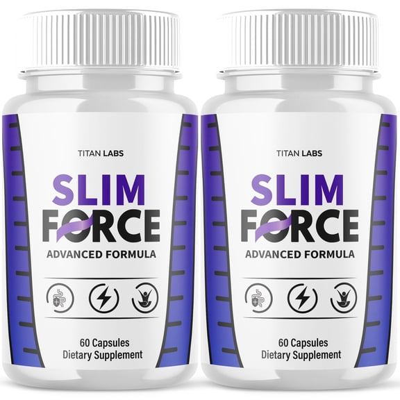 Slim Force Advanced Formula Pills Supporting Your Active Lifesyle Naturally SlimForce 120 Capsules