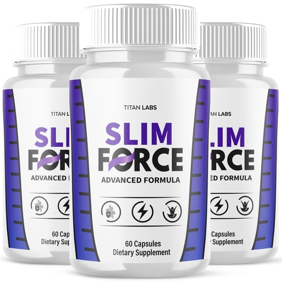 Slim Force Advanced Formula Pills Supporting Your Active Lifesyle Naturally SlimForce 180 Capsules