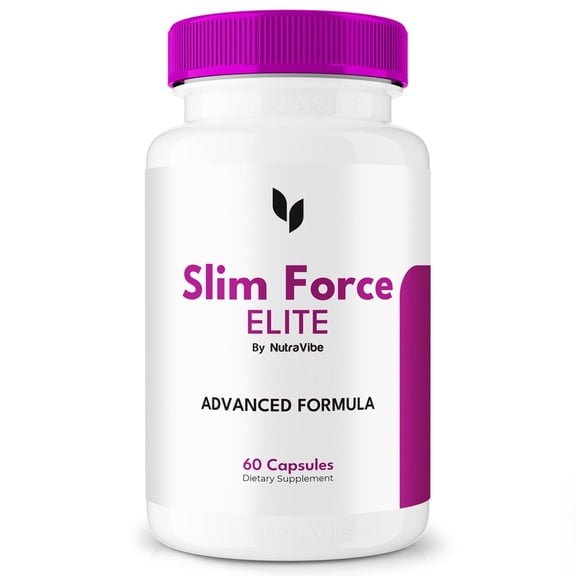 Slim Force Elite  Natural Daily Pill Formula Designed to align with Fitness Goals, Support active Lifestyle & Body Balance | Just 2 Easy-to-Swallow Pills Daily (60 Capsules)