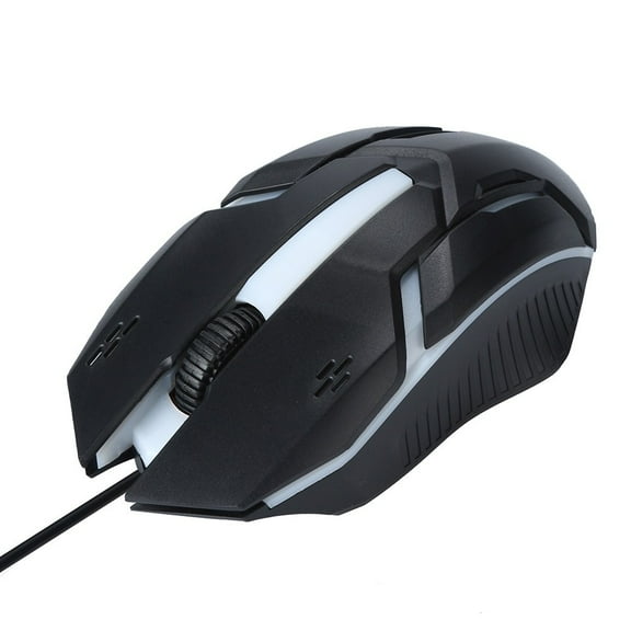 Slim Gaming For Wired Mice Design | Heavy-Duty Adjustable DPI | High-Performance Silent Click & RGB | Programmable | Approx: 13x7.5x4mm | Design 1200 DPI USB Wired Optical Gaming Mice Mouse For Black