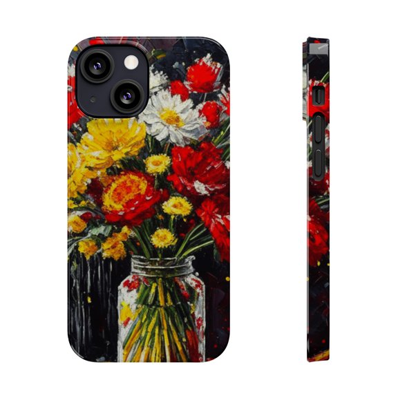 Slim Glossy SmartPhone Cases for Apple iPhone 15 14 13 12 11 8 7 X Models