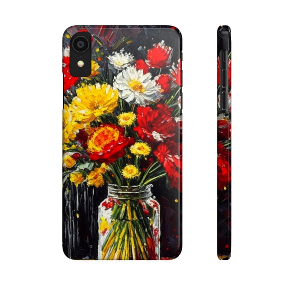 Slim Glossy SmartPhone Cases for Apple iPhone 15 14 13 12 11 8 7 X Models