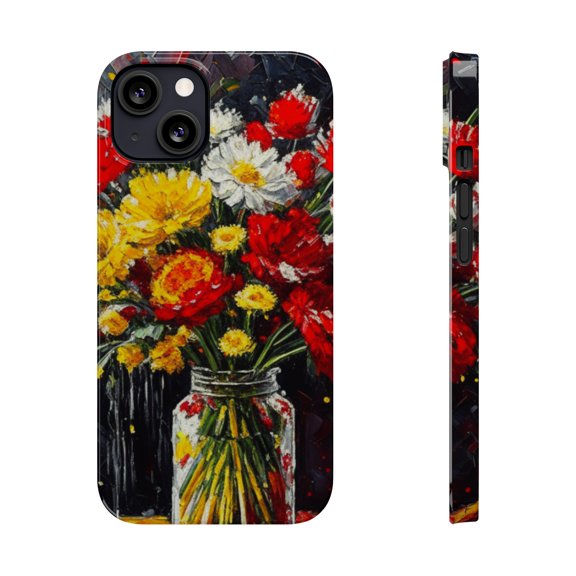 Slim Glossy SmartPhone Cases for Apple iPhone 15 14 13 12 11 8 7 X Models