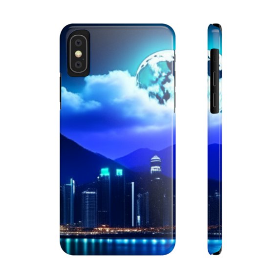Slim Glossy SmartPhone Cases for Apple iPhone 15 14 13 12 11 8 7 X Models
