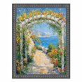 thumbnail image 1 of Slim Gotham Black Beaded Picture Frame 30x30 frame, 1 of 7