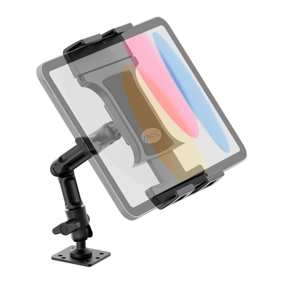 Slim-Grip Ultra Pro Tablet Holder with Multi-Angle Arm and Drill-Base Mount