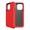 thumbnail image 1 of Slim Heavy Duty Case for iPhone 15 Pro Max with Tempered Glass Screen Protector - Red, 1 of 5