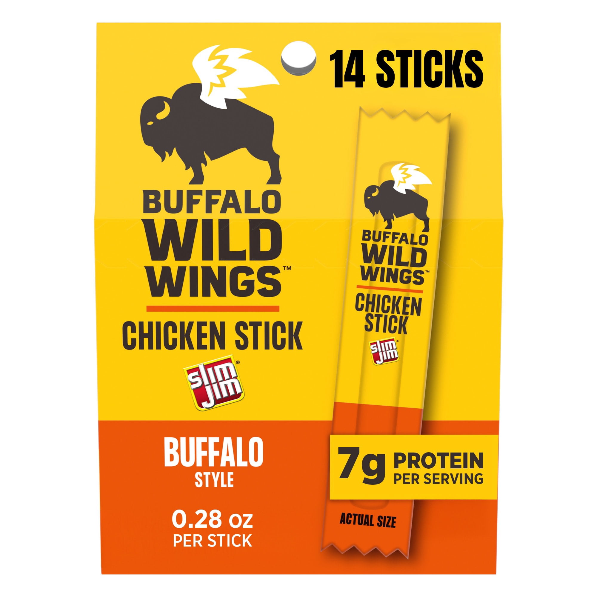 Slim Jim Slim Jim Buffalo Wild Wings Buffalo Style Chicken Sticks — product image
