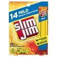 thumbnail image 1 of Slim Jim Mild Snack Size Sticks 0.28 oz x 14 pack Pack of 2, 1 of 4