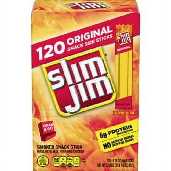Slim Jim Original, 0.28 oz., 120 count.pack of 2