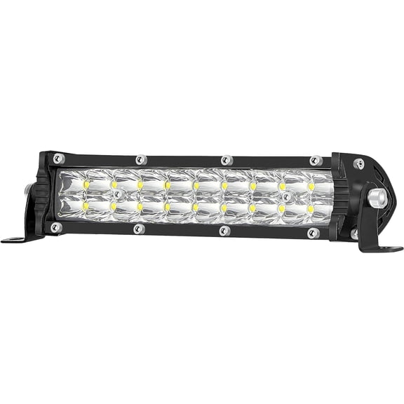 Slim LED Light Bar for Truck Tractor, Small LED Pods Off Road Driving Auxiliary Fog Lights, Waterproof Flood Work Light Bar for ATV UTV RZR RC RV