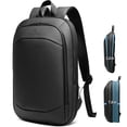 thumbnail image 1 of HEROIC KNIGHT Expandable 15.6" Laptop Backpack for Men, Waterproof Computer Backpack for Business Office Collge Travel, Black, 1 of 9