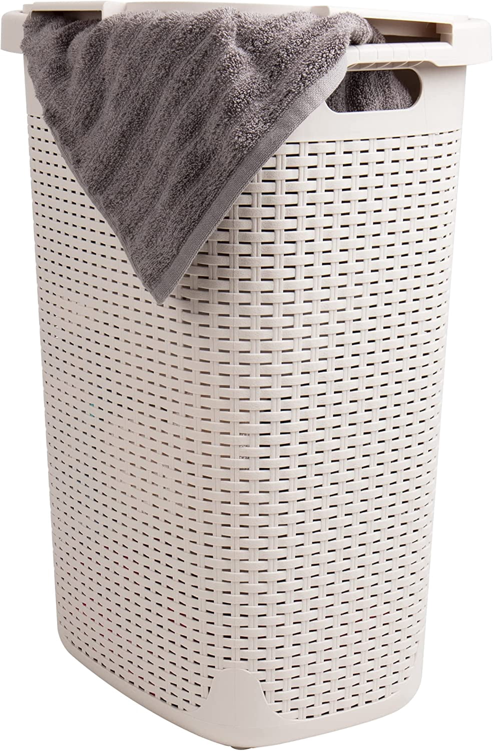 Slim Hamper With Lidnull
