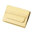 thumbnail image 1 of Slim Leather Card Case for Women with RFID Blocking, Multi-Slot Wallet for Cash and ID, 1 of 5