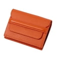 thumbnail image 1 of Slim Leather Card Case for Women with RFID Blocking, Multi-Slot Wallet for Cash and ID, 1 of 5