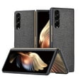 thumbnail image 1 of Slim Lightweight Case for Samsung Galaxy Z Fold 3 7.6 Inch, Luxury All-Inclusive Protection Soft TPU Bumper Shockproof Drop and Scratches Resistant Phone Cover for Samsung Galaxy Z Fold 3,Black, 1 of 7
