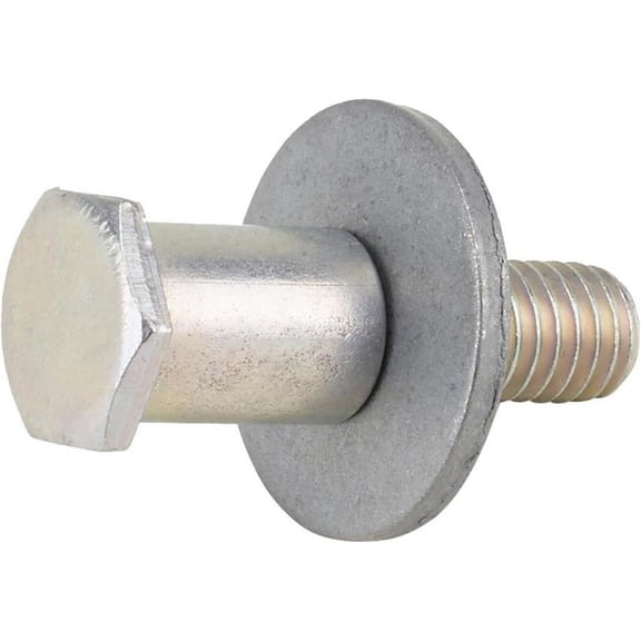 Speedway Motors Striker Pin for Slim-Line Bear Jaw Car Door Latch, 3/8-16 Thread, Zinc Finish Steel, 5/8 Inch Hex Head, Works with Cage Nut Plates