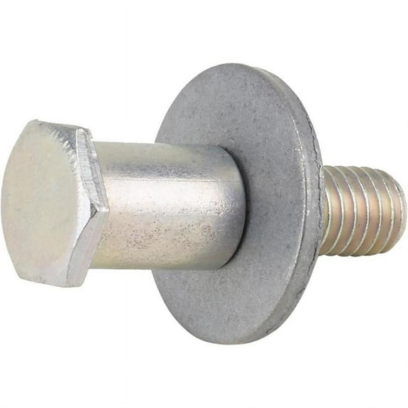 Speedway Motors Striker Pin for Slim-Line Bear Jaw Car Door Latch, 3/8-16 Thread, Zinc Finish Steel, 5/8 Inch Hex Head, Works with Cage Nut Plates