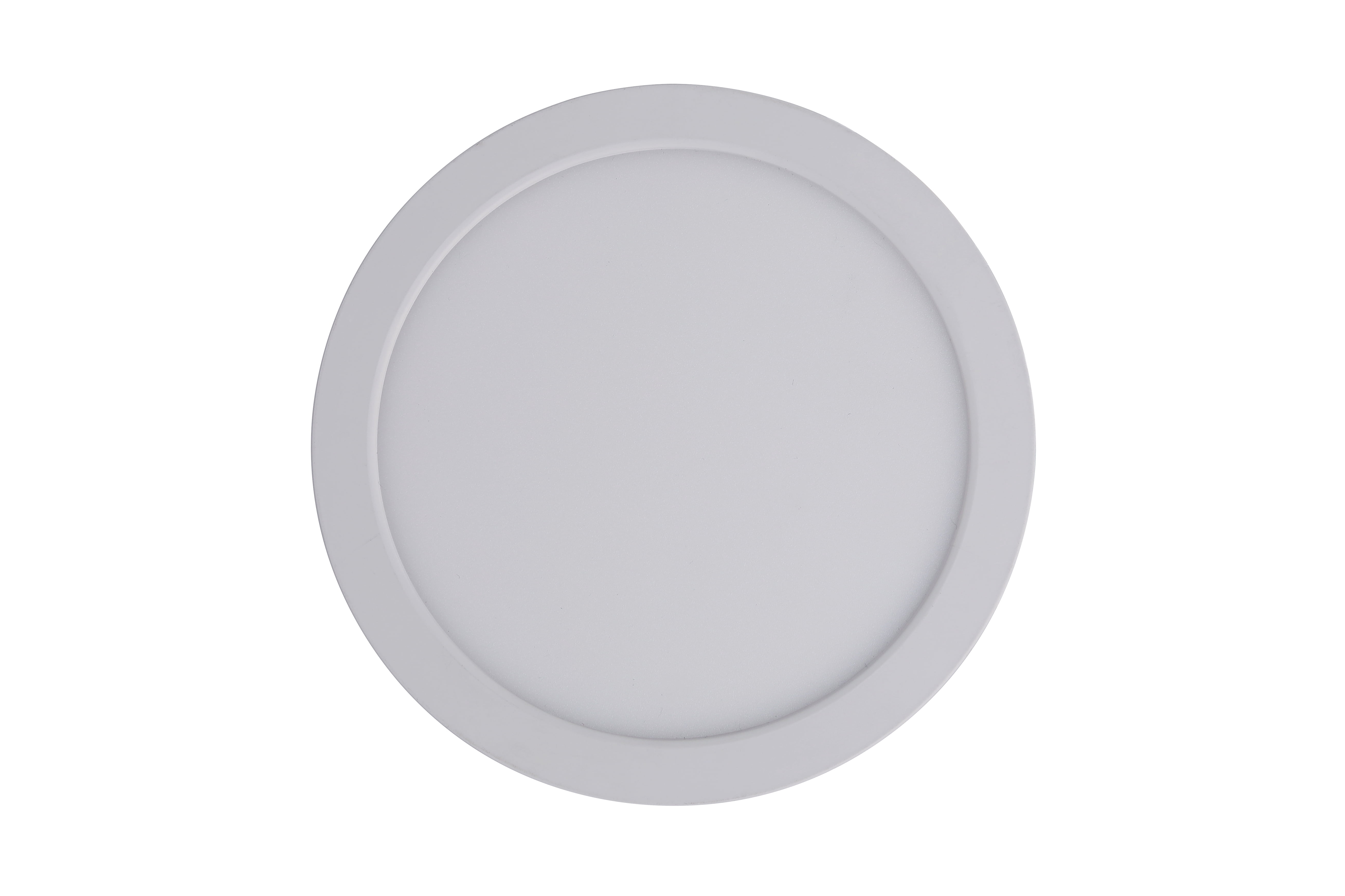 Slim Line II 7 in. Low Profile Integrated LED Flush Mount Ceiling Light ...