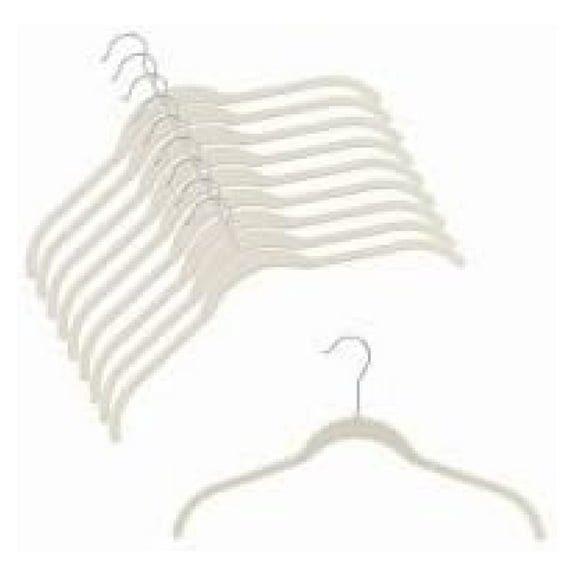 Slim-Line Linen Shirt Hangers