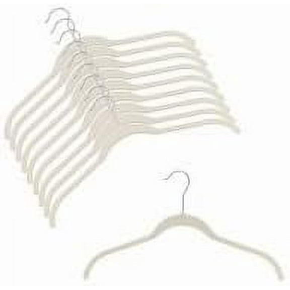 Slim-Line Linen Shirt Hangers