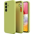 thumbnail image 1 of Slim Liquid Silicone Case for Galaxy A54, with Scratch-Resistant Microfiber Lining Anti-Slip and Shock Absorption Soft Silicone Protective Case for Samsung Galaxy A54 5G 2023 (YellowGreen), 1 of 14